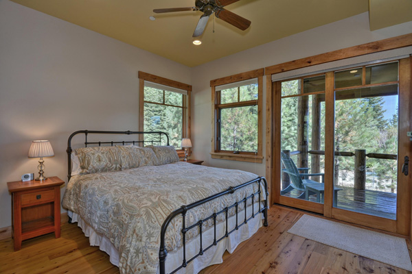 Tahoe Vacation Rentals - Lake Front House -Master Bedroom 3